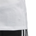 Kortærmet T-shirt til Kvinder Adidas 3 stripes Hvid