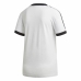 Tricou cu Mânecă Scurtă Femei Adidas 3 stripes Alb