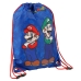 Nahrbtnik s trakovi Super Mario & Luigi Modra 40 x 29 cm