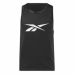 Basketbal T-shirt Reebok Zwart