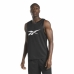 Basketbal T-shirt Reebok Zwart