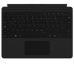 Tangentbord med Styrplatta Surface Pro 8/Pro X Microsoft 8XB-00012 Svart Qwerty Spanska