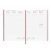 Agenda Finocam Dynamic Milano 2024 Bordeaux 16,5 x 24 cm