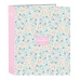 Carpeta de anillas BlackFit8 Blossom 27 x 33 x 6 cm