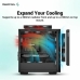 ATX semi-tornikotelo DEEPCOOL R-CH370-BKNAM1-G-1 Musta