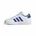 Chaussures de Sport pour Enfants Adidas Grand Court 2.0 Blanc Bleu