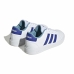 Scarpe Sportive per Bambini Adidas Grand Court 2.0 Bianco Azzurro