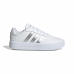 Hverdagssko For Kvinner Adidas Court Platform Hvit