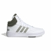 Basketballschuhe für Erwachsene Adidas Hoops 3.0 Mid Weiß