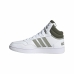 Basketballsko for voksne Adidas Hoops 3.0 Mid Hvit