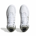 Sapatilhas de Basquetebol para Adultos Adidas Hoops 3.0 Mid Branco