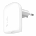 Cargador de Pared Belkin WCA005vfWH Blanco 30 W