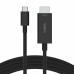 Cablu USB-C la HDMI Belkin AVC012bt2MBK Negru 2 m