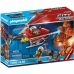 Kjøretøyleke Playmobil Helikopter 57 Deler