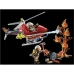 Kjøretøyleke Playmobil Helikopter 57 Deler