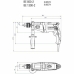 Atsuktuvas Metabo 6798308 1300 W