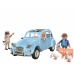 Legetøjssæt med køretøjer Playmobil Blå Bil 57 Dele