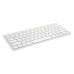 Teclado Bluetooth Ewent EW3161 Branco Prateado