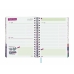 Agenda Finocam Talkual Shine 2024 Multicolore Quarto 15,5 x 21,7 cm