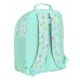 Cartable Smiley Summer fun Turquoise 32 x 42 x 15 cm Double