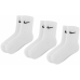 Chaussettes de Sport Nike Blanc Adultes unisexes 38-41