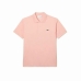 Polo de Manga Curta Homem Lacoste Fit L.12.12 Cor de Rosa