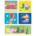 Set mit 10 Puzzeln Peppa Pig Clementoni SuperColor 220 Stücke