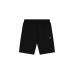 Pantaloni Corti Sportivi da Uomo Lyle & Scott Sp1-Pocket Branded Nero