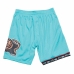 Basketballshorts für Herren Mitchell & Ness Memphis Grizzlies  Aquamarin