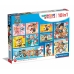 Set di 10 Puzzle The Paw Patrol Clementoni Supercolor 330 Pezzi