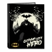 Raccoglitore ad anelli Batman Hero Nero 26,5 x 33 x 4 cm