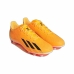 Buty sportowe dla dorosłych do gry w piłkę Adidas X Speedportal.4 FXG Pomarańczowy