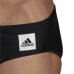 Slip de Homem Adidas Solid Preto