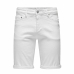 Shorts pour Hommes Only & Sons Onsply 9297 White Blanc