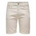 Shorts pour Hommes Only & Sons Onsply 9296 Ecru Beige