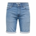 Pantalones Cortos Vaqueros para Hombre Only & Sons Onsply 8584 Blue Denim Azul