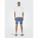 Heren Jeans Shorts Only & Sons Onsply 8584 Blue Denim Blauw