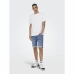 Heren Jeans Shorts Only & Sons Onsply 8584 Blue Denim Blauw