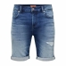 Herre Jeans Shorts Only & Sons Onsply Dark Mid Blue Blå
