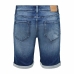 Men's Denim Shorts Only & Sons Onsply Dark Mid Blue Blue