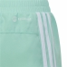 Lasten urheilushortsit Adidas Essentials 3 Stripes Akvamariini