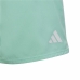 Short de Sport pour Enfants Adidas Essentials 3 Stripes Aigue marine