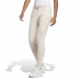 Long Sports Trousers Adidas Essentials 3 Stripes Beige Lady