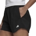 Pantaloncini Sportivi da Donna Adidas Minvn Nero