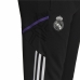 Pantalon de Antrenament de Fotbal pentru Adulți Real Madrid C.F. Condivo 22 Negru Bărbați