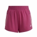 Poiste lühikesed spordipüksid Adidas 3 Stripes Tume roosa