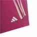 Short de Sport pour Enfants Adidas 3 Stripes Rose foncé