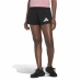 Calções de Desporto para Mulher Adidas Pacer 3 Stripes Knit Preto