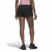 Calções de Desporto para Mulher Adidas Pacer 3 Stripes Knit Preto