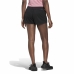 Sport rövidnadrág nők számára Adidas Pacer 3 Stripes Knit Fekete